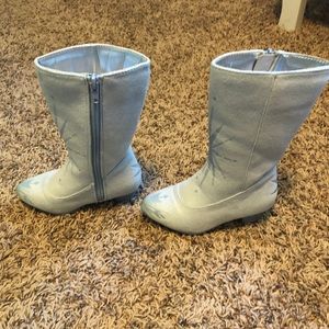 Elsa costume boots